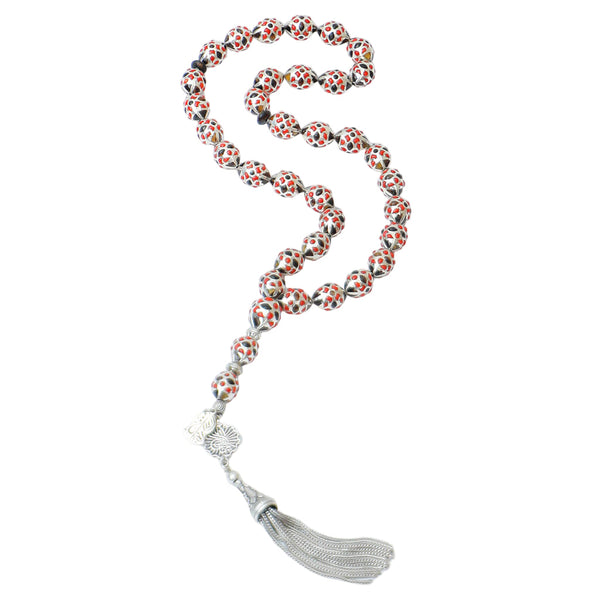 سبحه 33 حبه شاسيه فضه مطعم مرجان و يسر