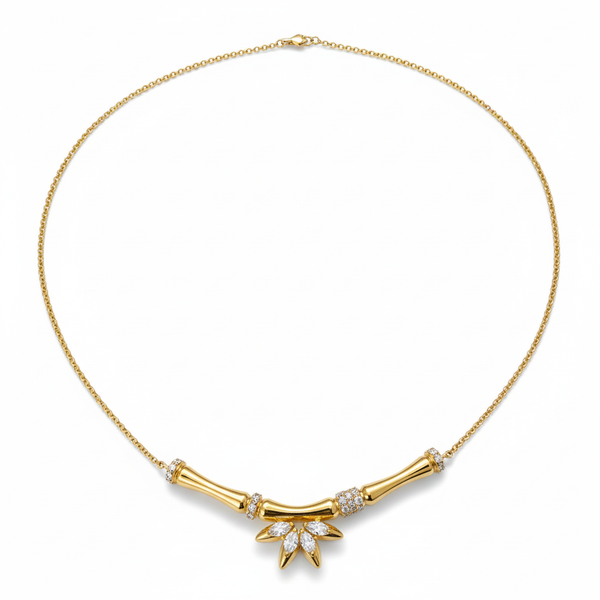 Diamond-Necklace-18K-GOLD-SIRAN-BY-IRAM