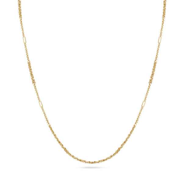 18K Yellow Gold Necklace - GOUT403N/A