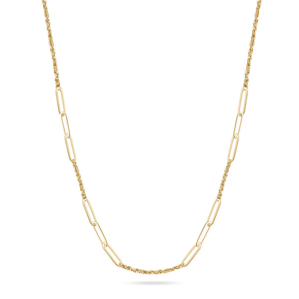 18K Yellow Gold Necklace - GOUT404N/A