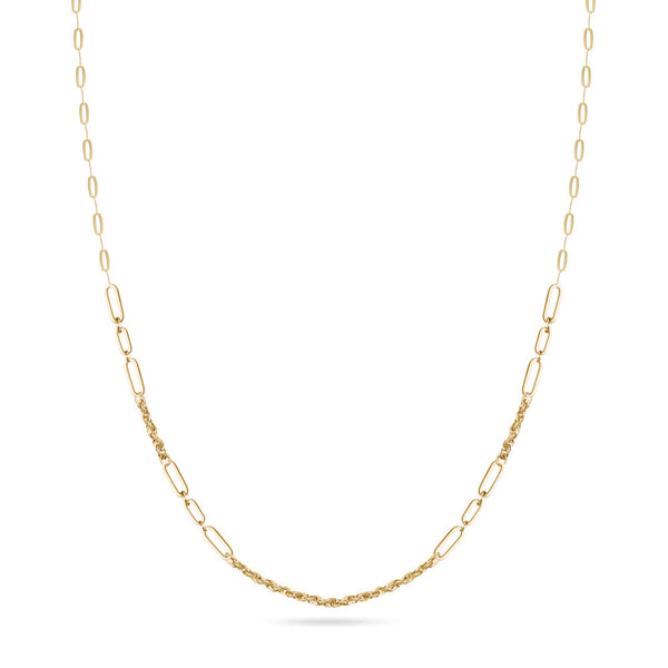 18K Yellow Gold Necklace - GOUT406N/A