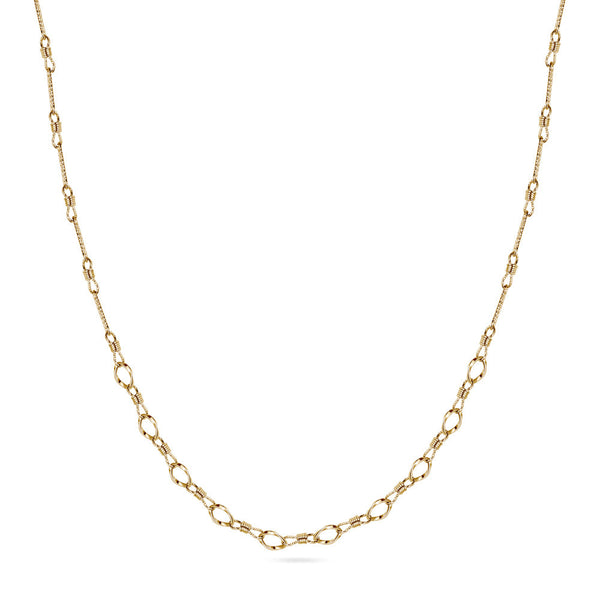 18K Yellow Gold Necklace - GOUT407N/A