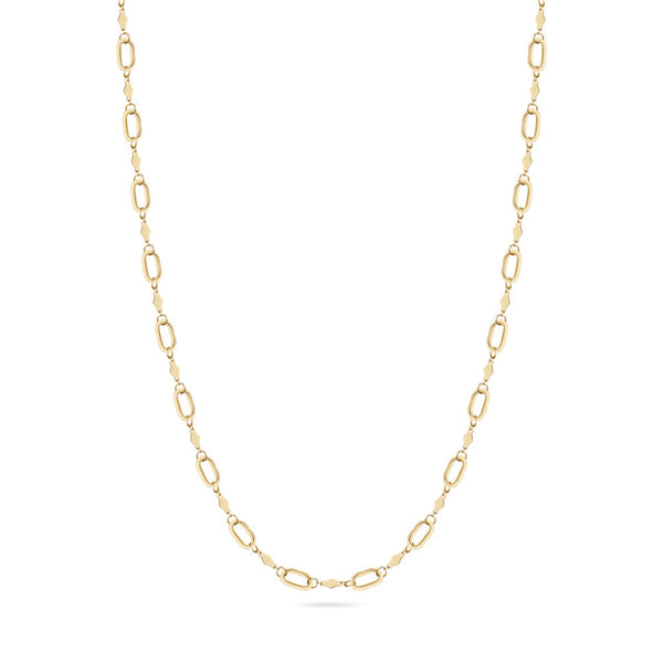 18K Yellow Gold Necklace - GOUT408N/A