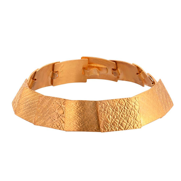 Gitana unique patterned textured bracelet  - I-GEN063B