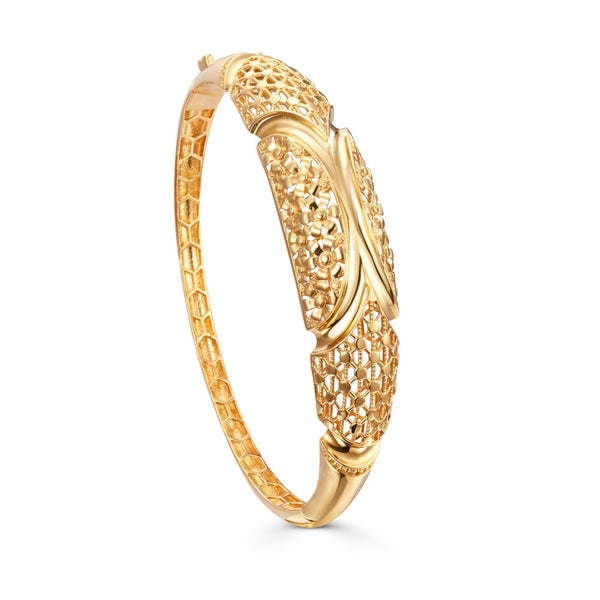 18K Yellow gold Bangles - K-B105KG/B