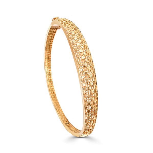 18K Yellow gold Bangles - K-B107KG/B