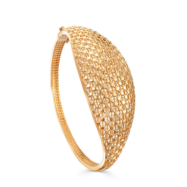 18K Yellow gold Bangles - K-B108KG/B