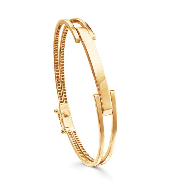 18K Yellow gold Bangles - K-B117KG/B