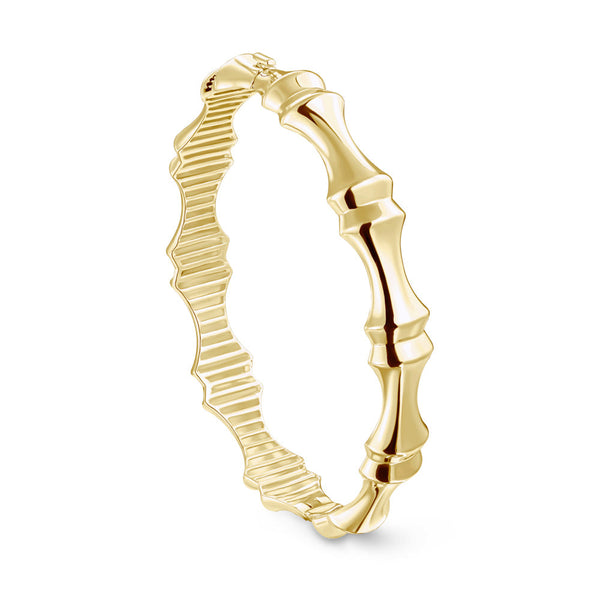 18K Yellow Gold Bangle - K-B122KG/B