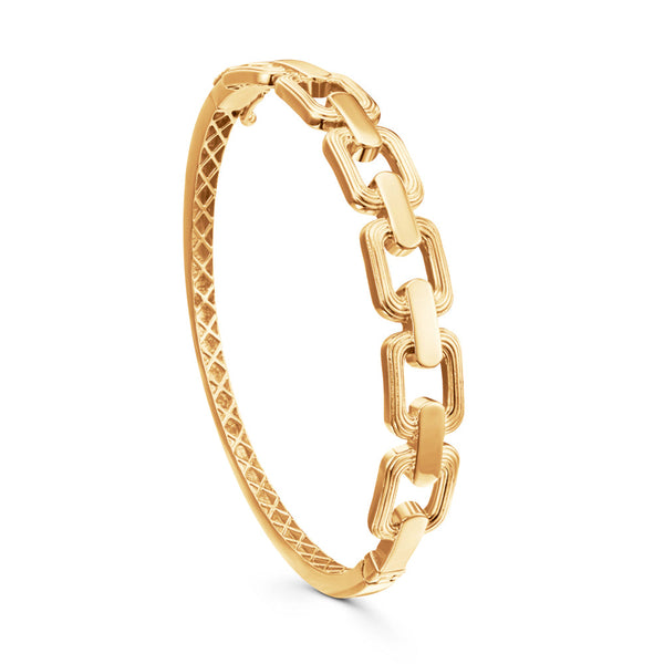 18K Yellow gold Bangles - K-B129KG/B