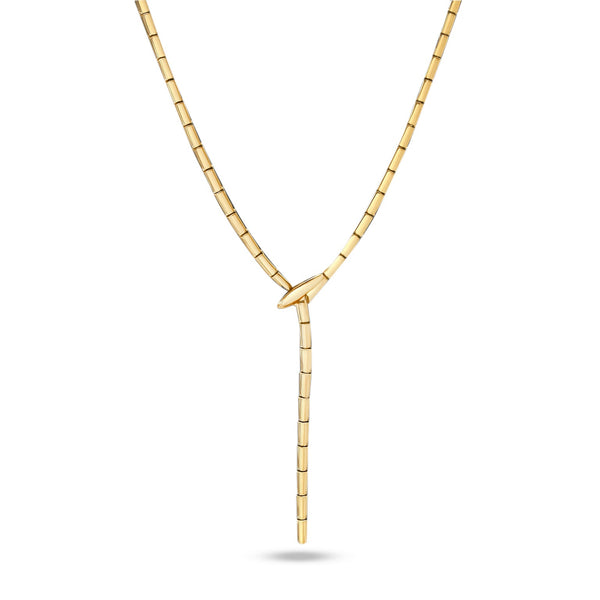 18k Yellow Gold Necklaces - K-H048NG/B