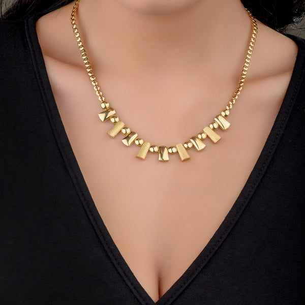 18K Precious Gold Collier - K-N033G