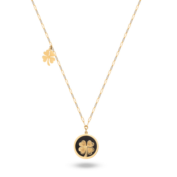 18k Yellow Gold Necklaces - K-P318GS/A