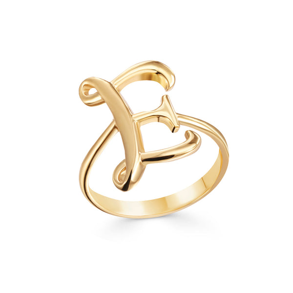 18K Yellow gold Ring - K-R313FG/B