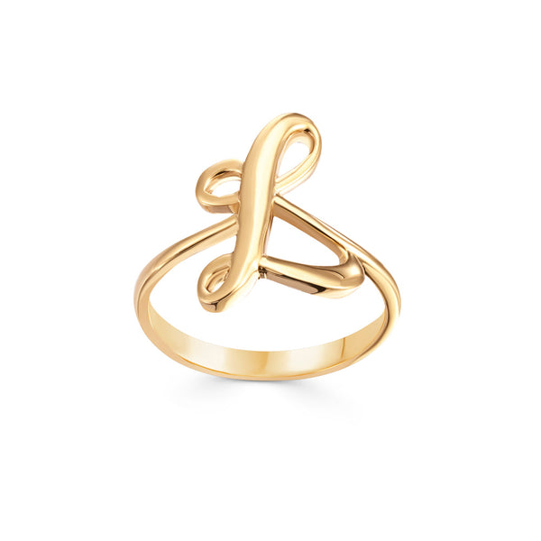 18K Yellow gold Ring - K-R314FG/B