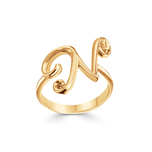 18K Yellow gold Ring - K-R315FG/B