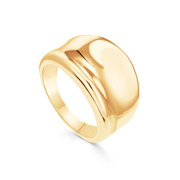 18K Yellow gold Ring - K-R348KG/B