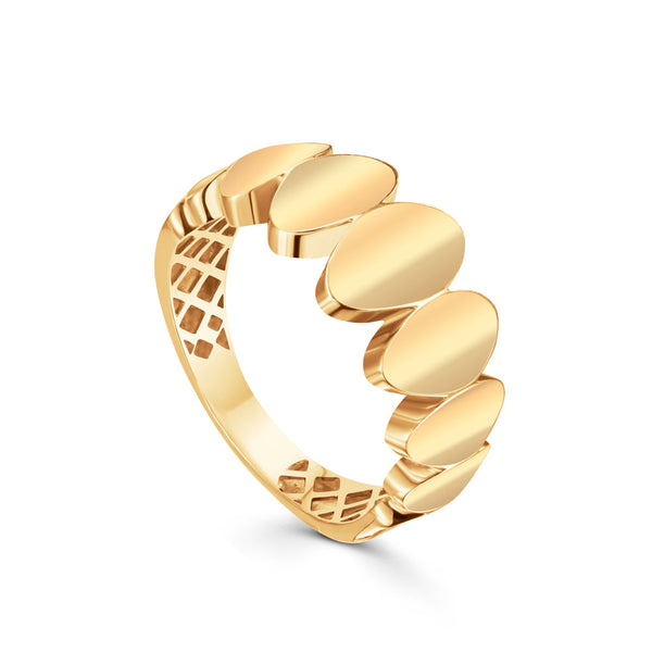 18K Yellow gold Ring - K-R352KG/B