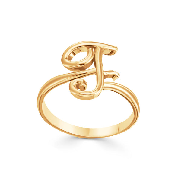 18K Yellow gold Ring - K-R389FG/B