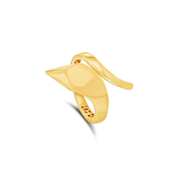 18K Yellow Gold Ring -K-R424KG/B/G