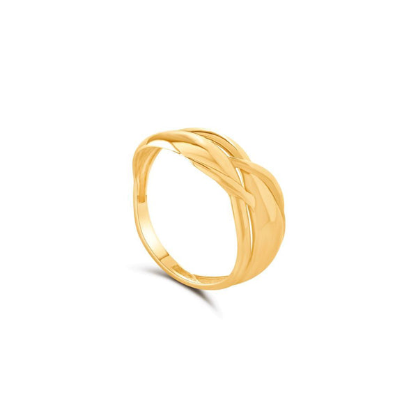 18K Yellow Gold Ring -K-R451KG/B
