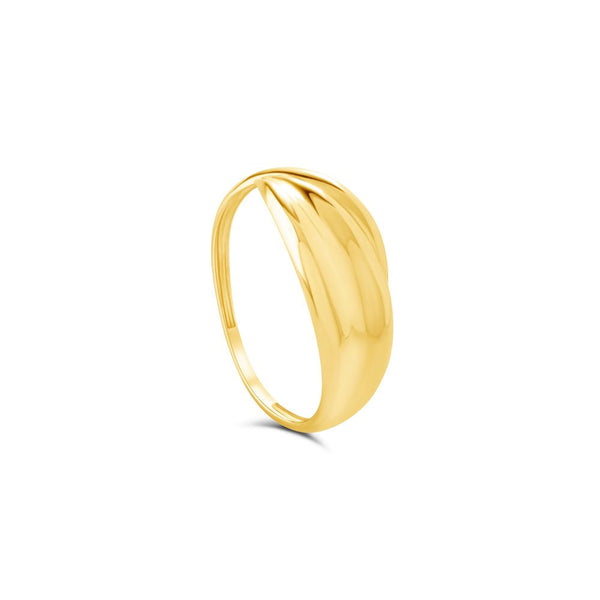 18K Yellow Gold Ring -K-R452KG/B