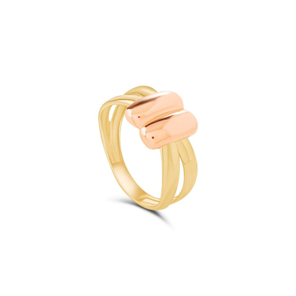 18K Yellow Gold Ring -K-R455KG/B
