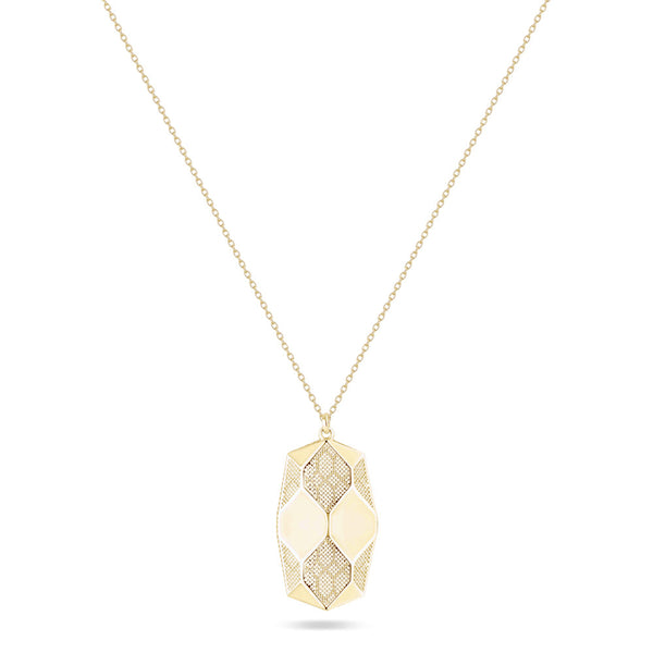 18K Yellow Gold Necklace - MO0648P/B