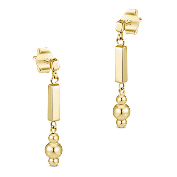 18K Yellow Gold  Earring - MOH650E/A