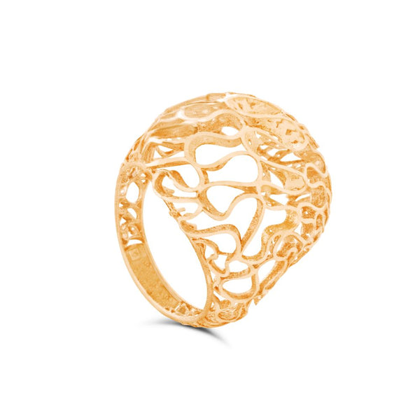 18K Yellow Gold Ring -MOIT007R/A
