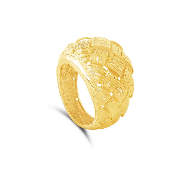 18K Yellow Gold Ring -MOIT008R/A