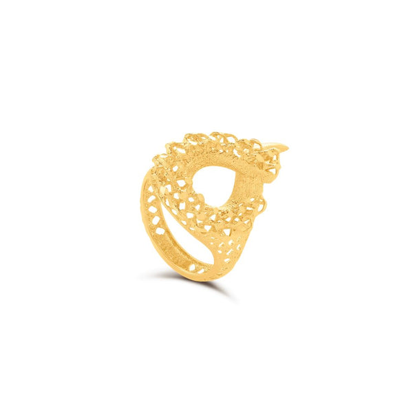 18K Yellow Gold Ring -MOIT010R/A