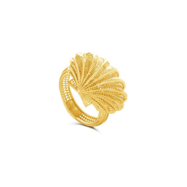 18K Yellow Gold Ring -MOIT011R/A