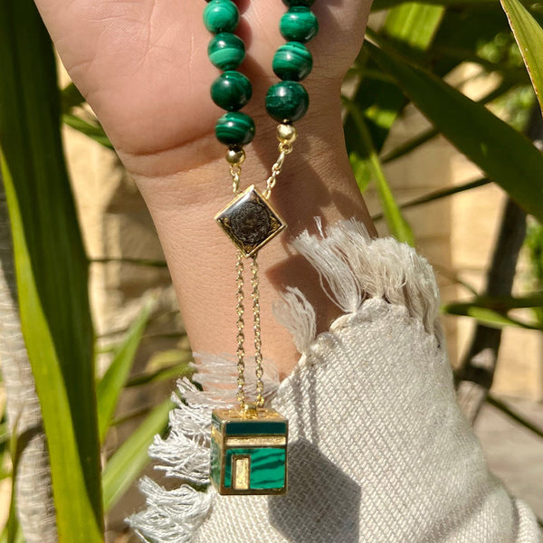 تلت مالاكيت - فضة الكعبة ذهبي