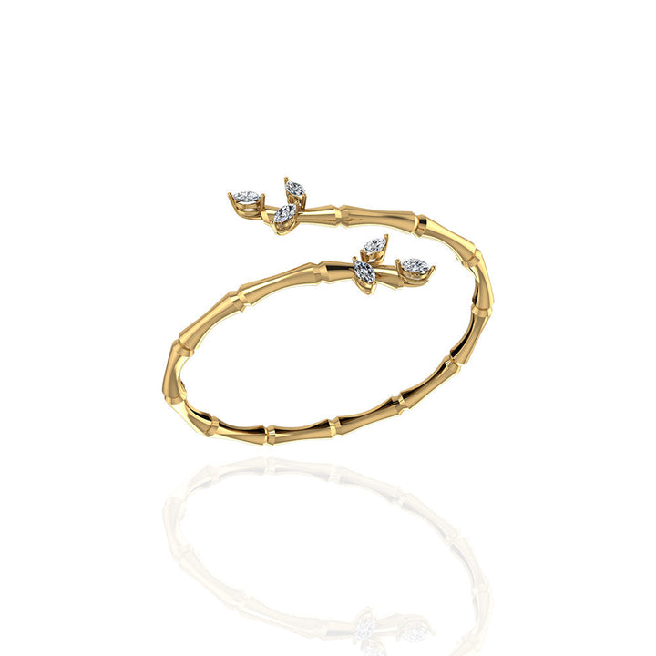 Diamond-Bangle-18K-GOLD-SIRAN-BY-IRAM