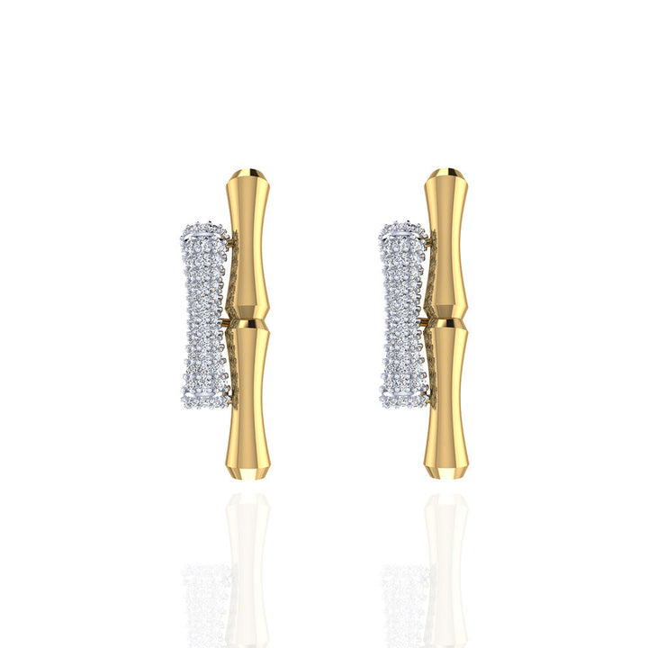 S-E278S - Diamond Earring - SIRAN BY IRAM