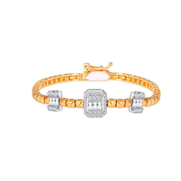 18K Rose gold Diamond Bracelet - S-X160B