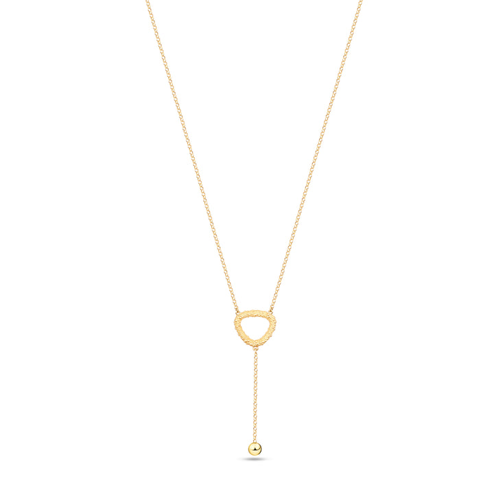 18k-yellow-gold-textured-drop-necklace-k-n077g-b-kleo-by-jewelry-house