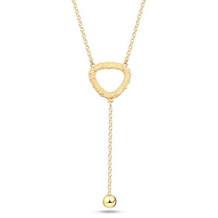 18k-yellow-gold-textured-drop-necklace-k-n077g-b-kleo-by-jewelry-house