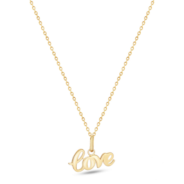 18k-yellow-gold-love-script-pendant-necklace-p22dk0004-Kleo-by-the-jewelry-house