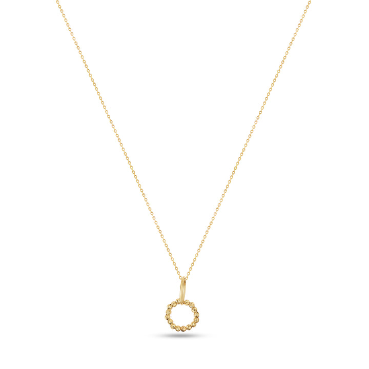 18k-yellow-gold-textured-circle-pendant-necklace-p24tb0199-KLEO-BY-THE-JEWELRY-HOUSE
