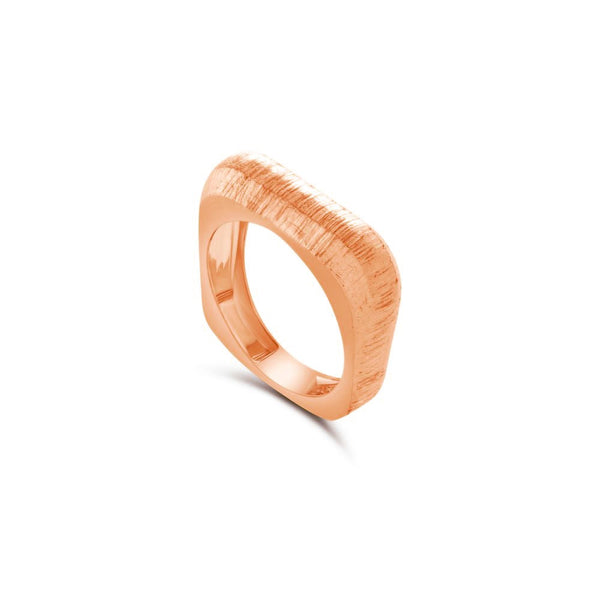 18K Rose Gold Ring - K-H063RG/B