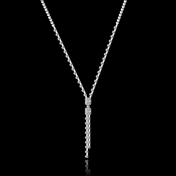 Lariat round Necklace - I-NE024S